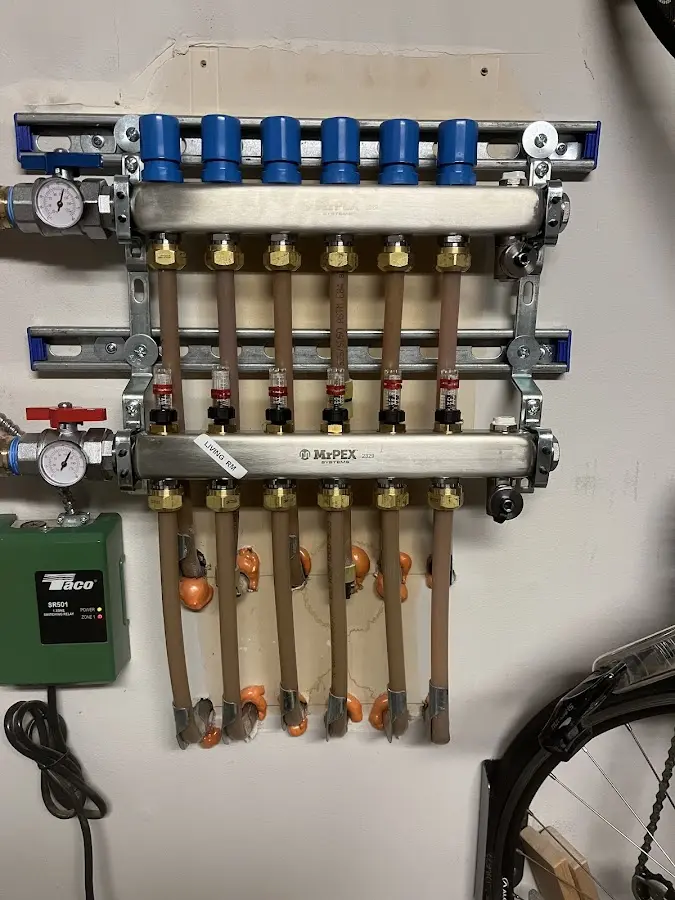 Plumber performing Leak Detection at a residential property in Garrison